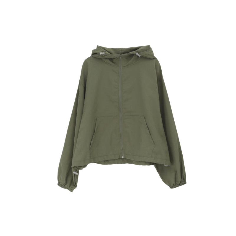 Damen Windjacke Mit Kapuze Norvielle Wasserdicht