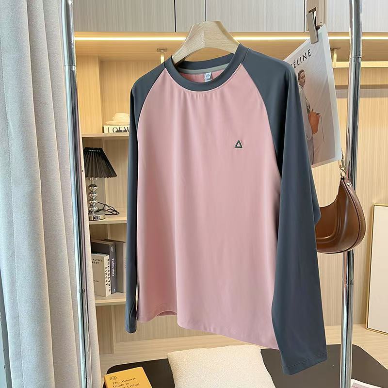 Damen Langarm-T-Shirt Atmungsaktives Mesh Norvielle