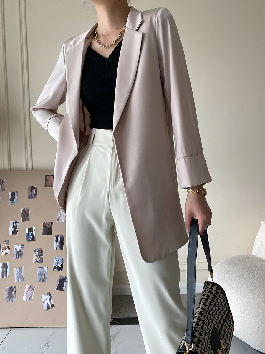 Damen Blazer Moderner Schnitt Norvielle