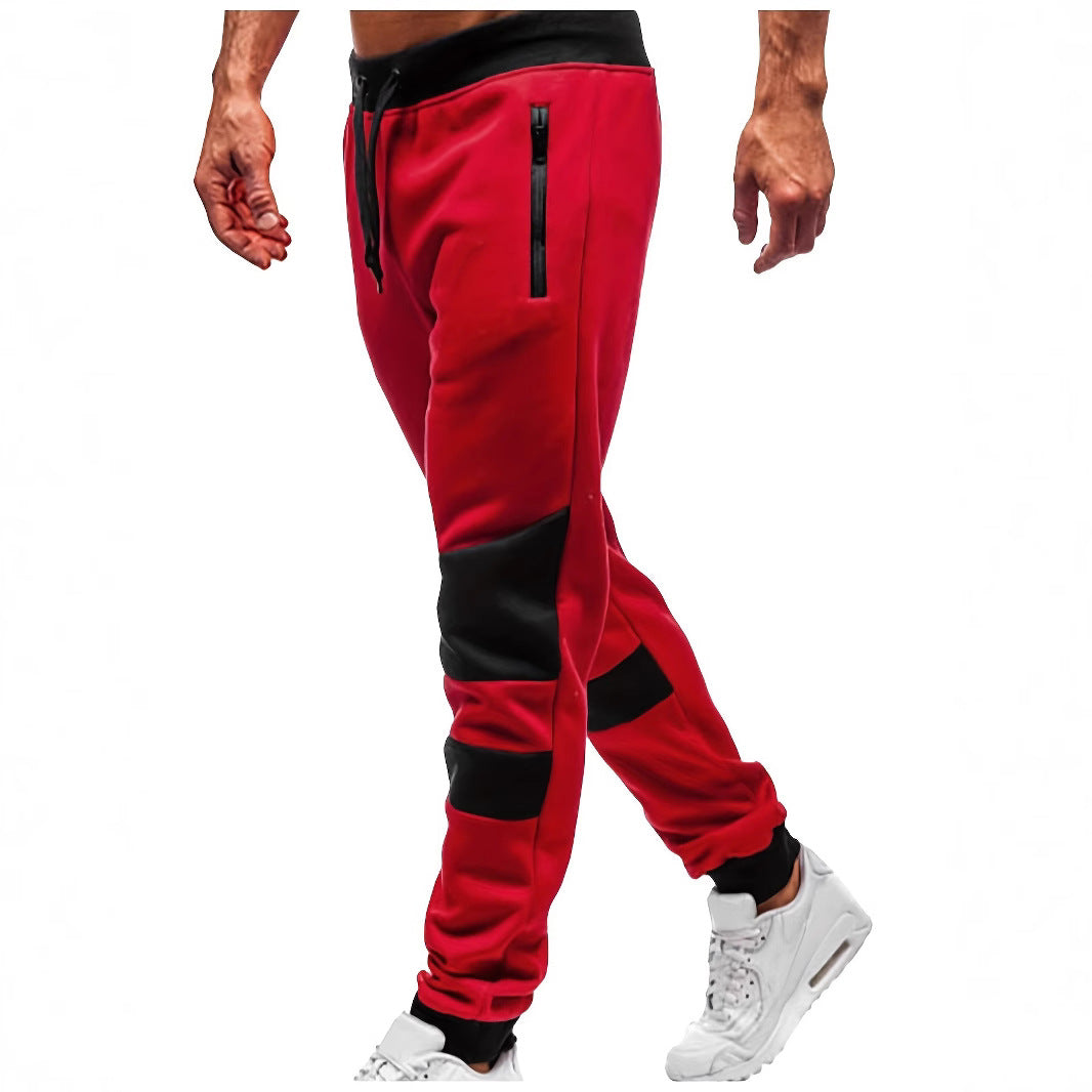 Herren Jogginghose Freizeit-Hose Kordelzug