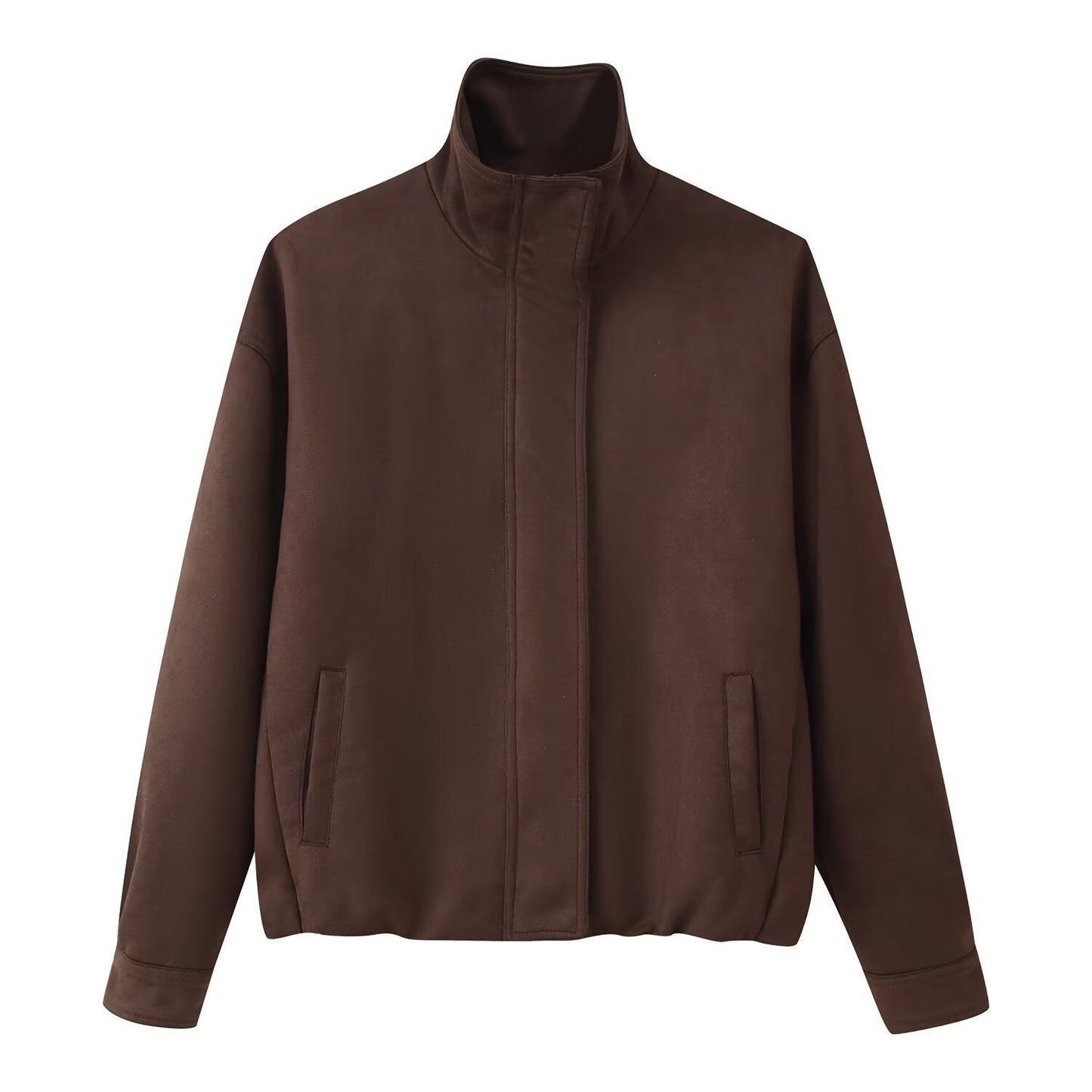 Damen Übergangsjacke mit hohem Kragen Norvielle