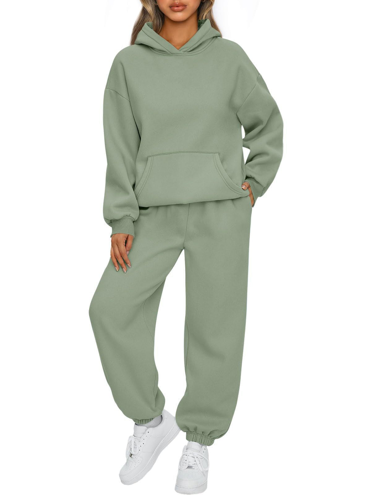 Damen Sportanzug Hoodie Jogginghosen Norvielle Bequem