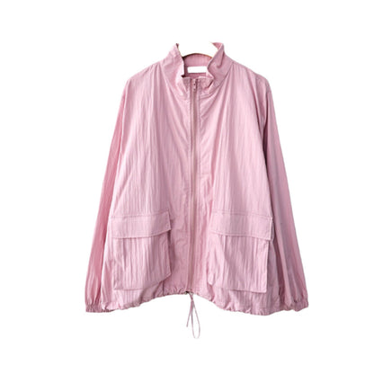 Damen Übergangsjacke Voluminöse Ärmel Praktische Taschen Norvielle