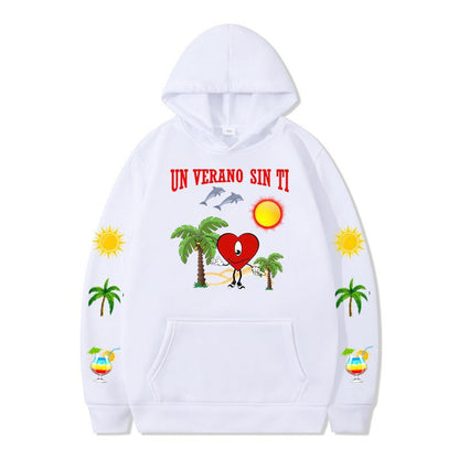 Damen Kapuzenpullover Sommermotiv Bequem Norvielle