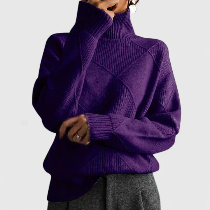 Adryssell Damen Bequemer Pullover