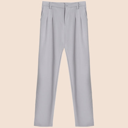 Damen Chino-Hose mit Bundfalten und hohen Taschen