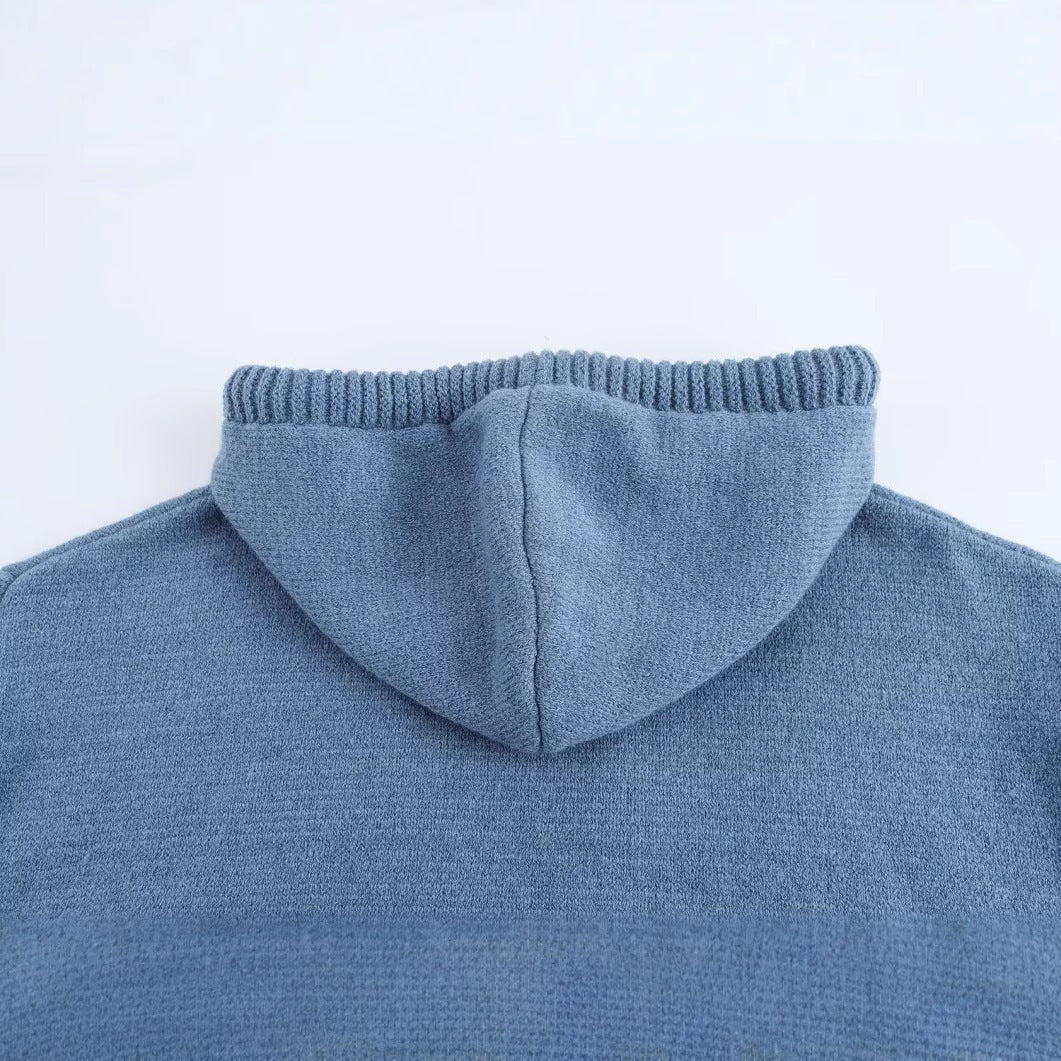 Damen Hoodie Kuschelig Animalmuster Norvielle