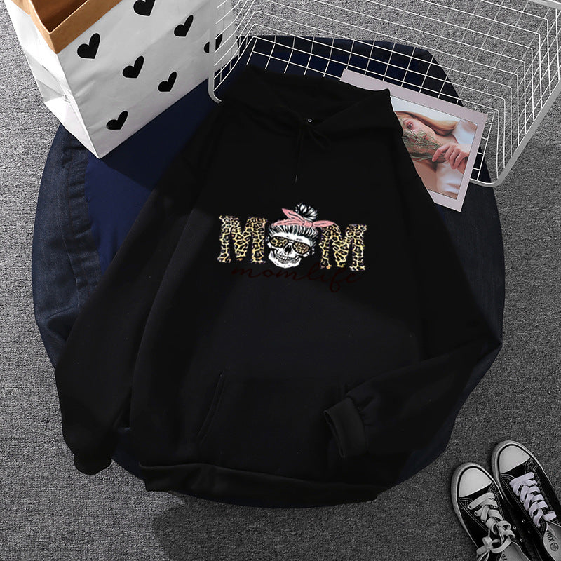 Damen Hoodie Totenkopf-Design