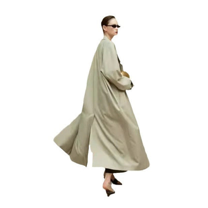 Damen Oversize-Mantel Locker Fallend Norvielle