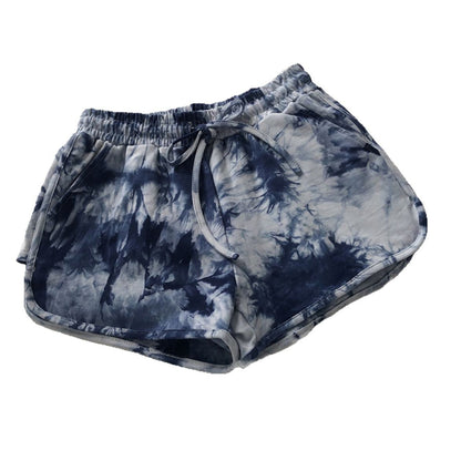 Damen Sweatshorts Batikdesign Bequem