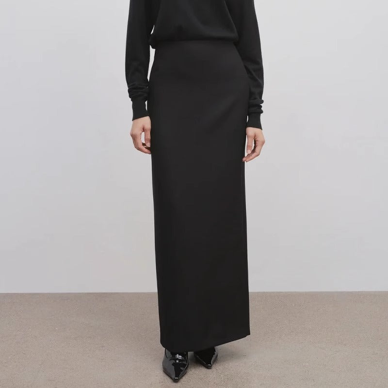 Damen Maxikleid Elegantes Fließendes Kleid schmal Norvielle - Norvielle
