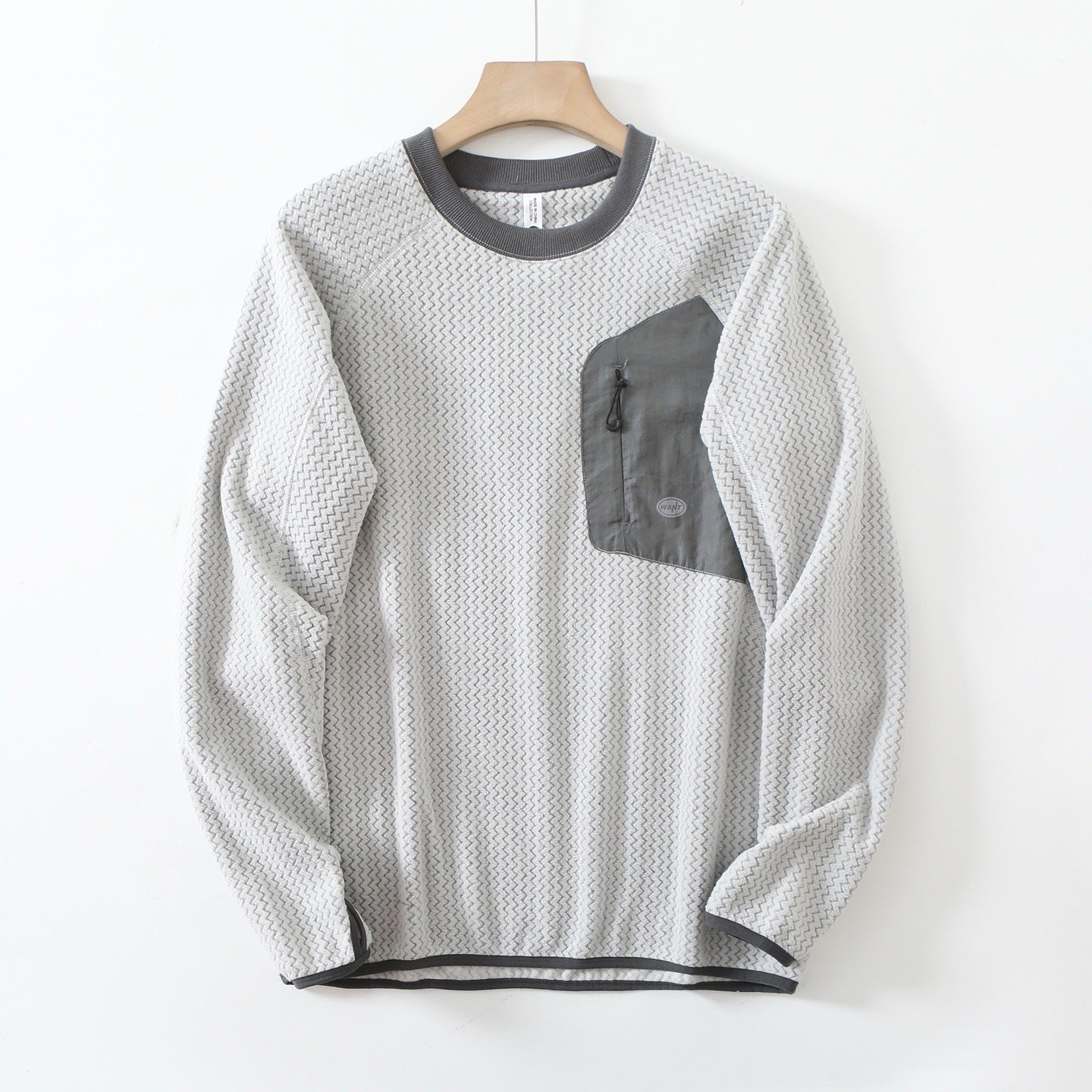 Damen Sweatshirt Strukturiertes Design Norvielle