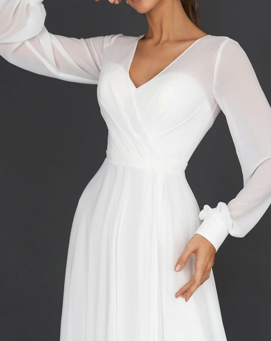 Elegantes Damen Flatterkleid - Norvielle