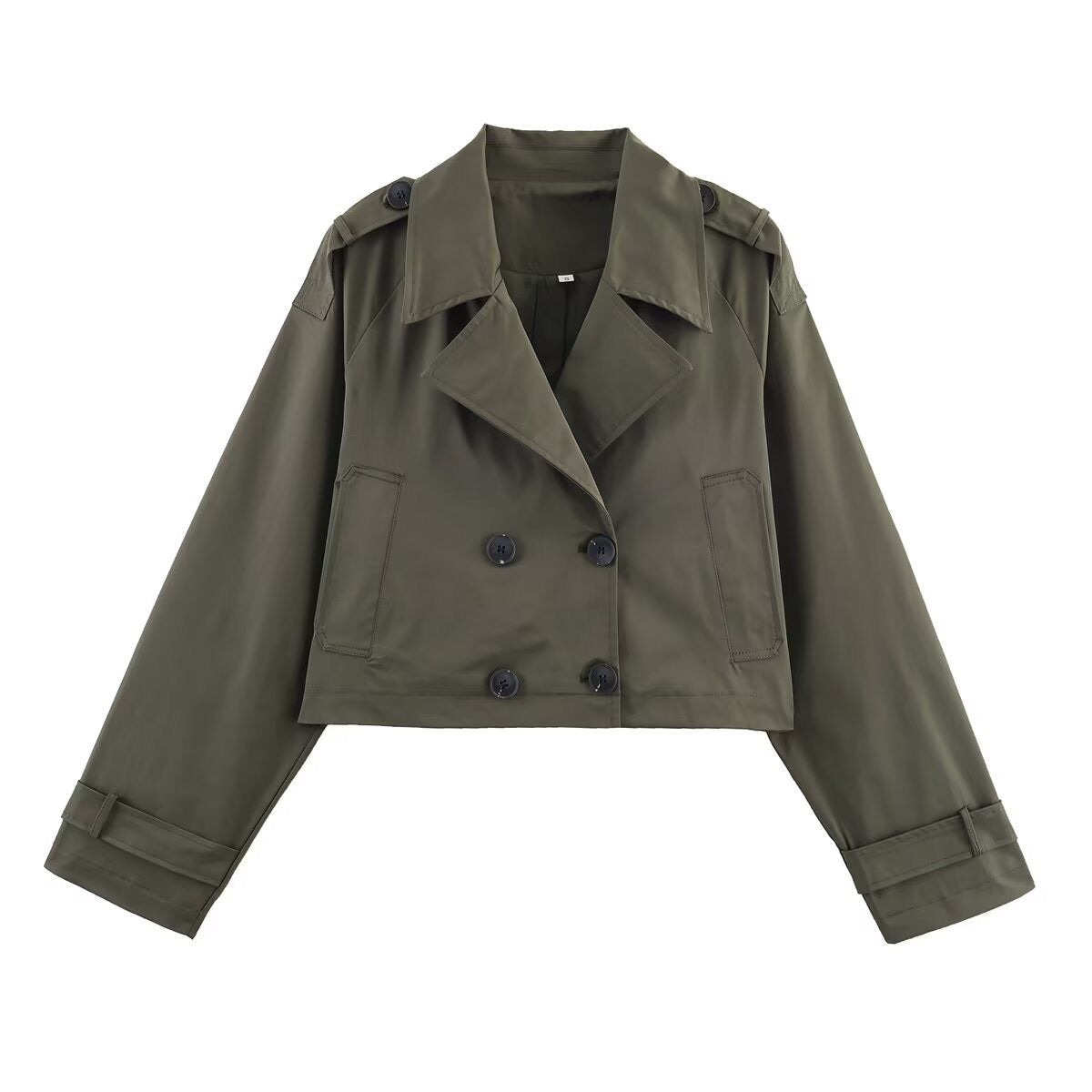 Damen Trenchcoatjacke Kurz Norvielle