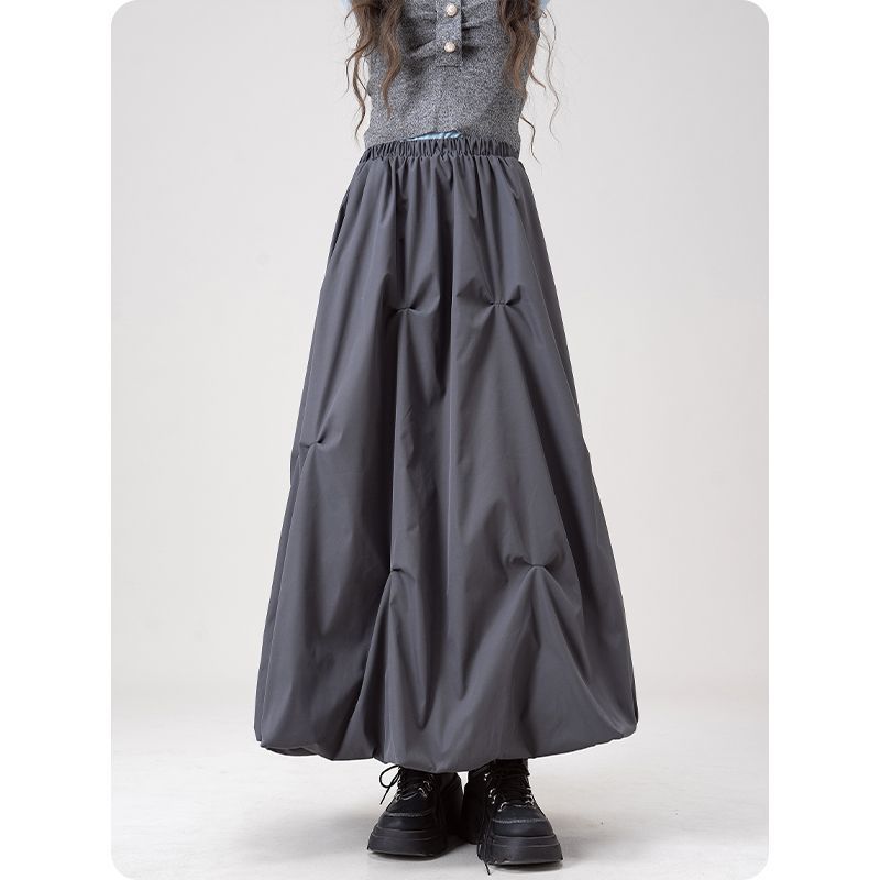 Damen Midirock Weit Modisch Norvielle