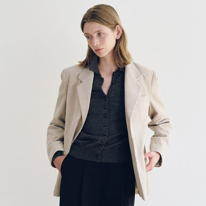 Damen Vintage Sakko Norvielle Elegantes Design