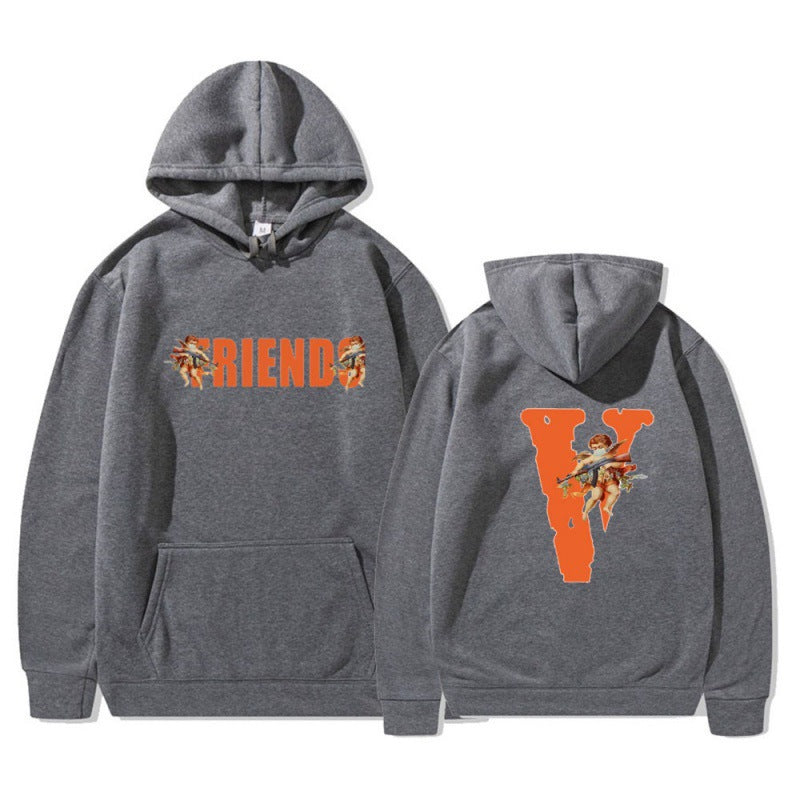 Damen Kapuzensweater mit Aufdruck Norvielle