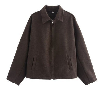 Damen Fleecejacke Weich Warm Reißverschluss Norvielle