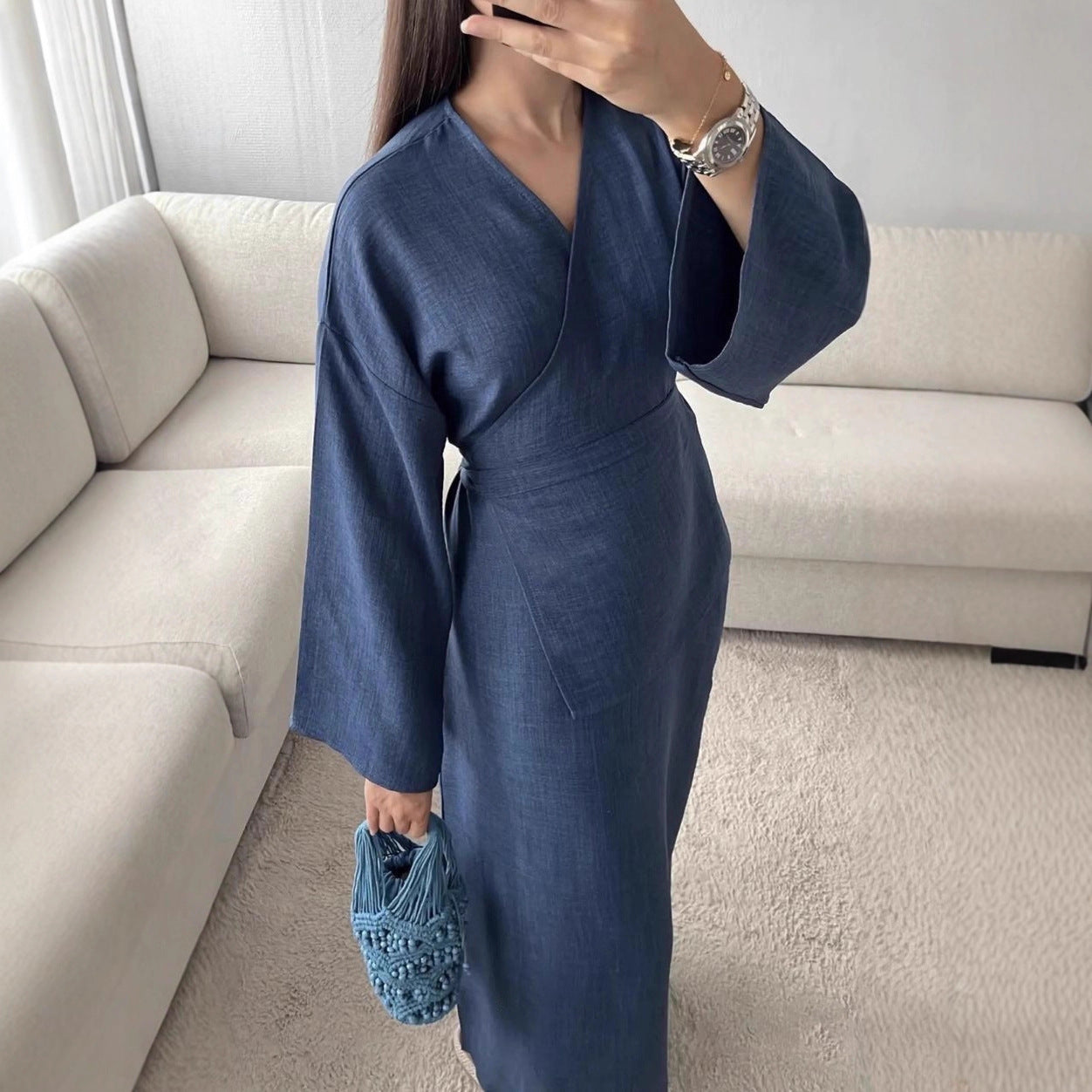 Damen Wickelkleid Stilvoll Norvielle - Norvielle