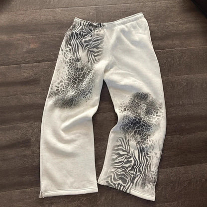 Damen Freizeithose Tiermuster Norvielle