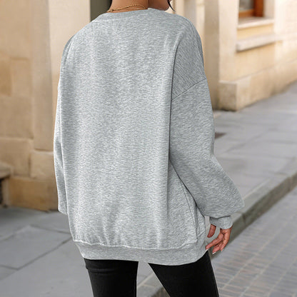Damen Oversized Sweater Strukturiert Norvielle