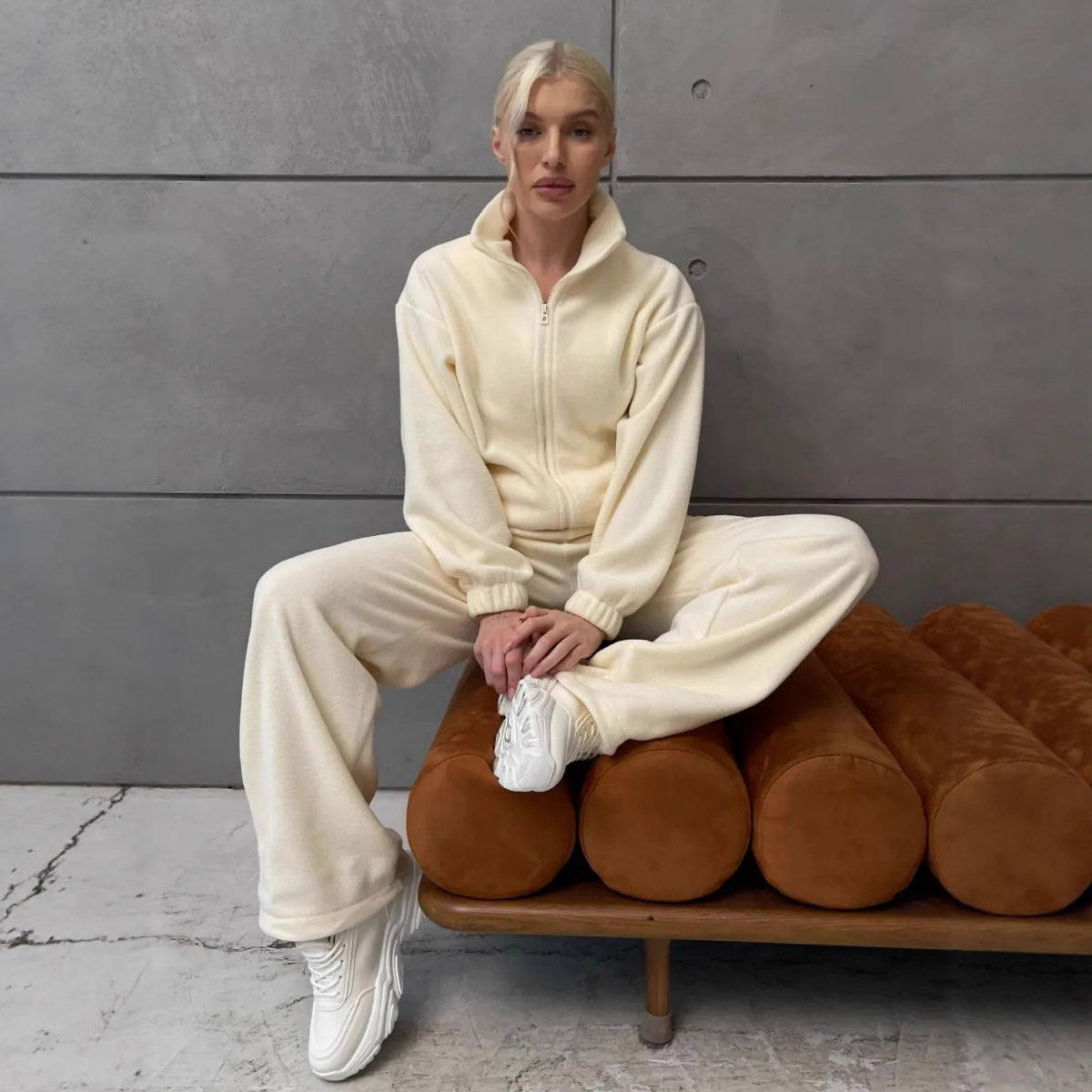 Damen Sport Set Stehkragen Norvielle - Norvielle