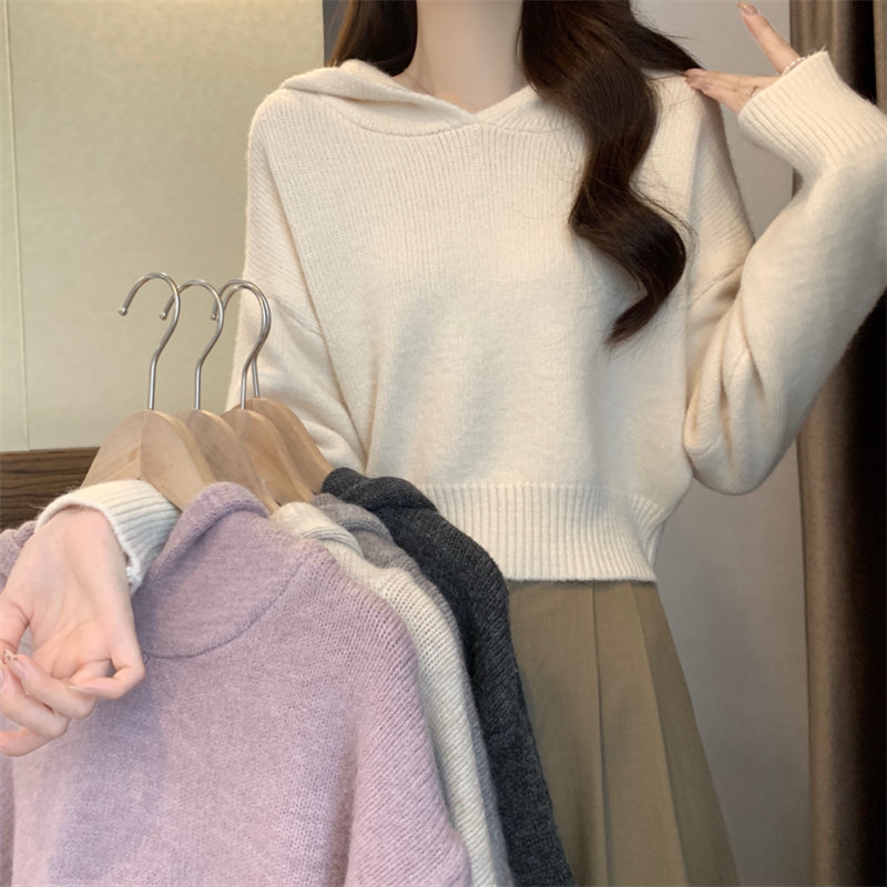 Damen Hoodie Lässig Strukturiert Norvielle