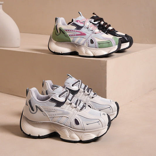Damen Laufschuhe Dämpfend Atmungsaktives Obermaterial Schwarz - Norvielle