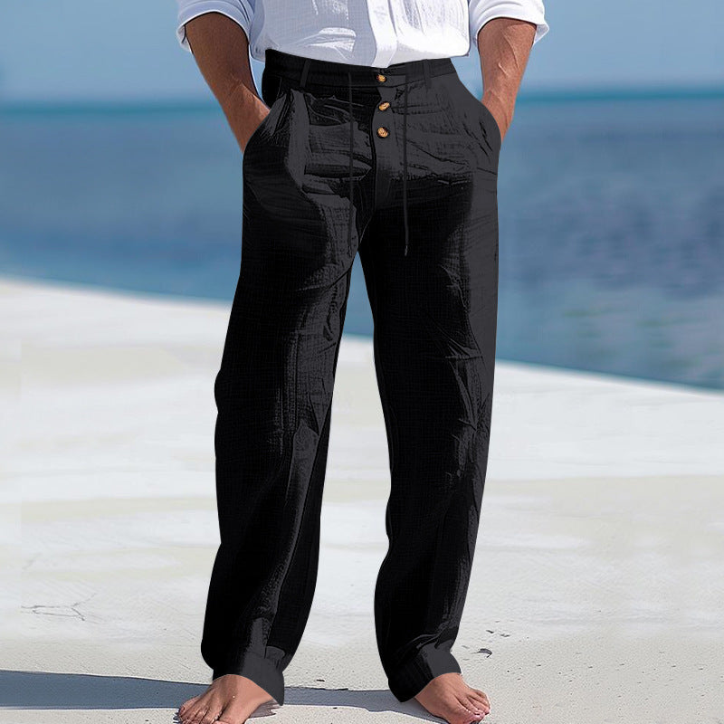 Herrenhose Hochbund Bequem
