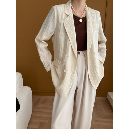 Damen Blazer Strukturiertes Gewebe Norvielle - Norvielle