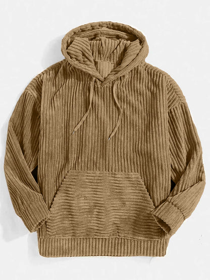 Damen Kapuzenpullover Rippdesign Norvielle