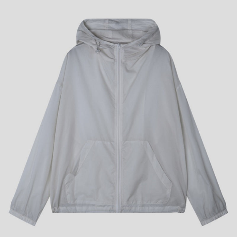 Damen Regenjacke Leicht Wasserdicht Mit Taschen