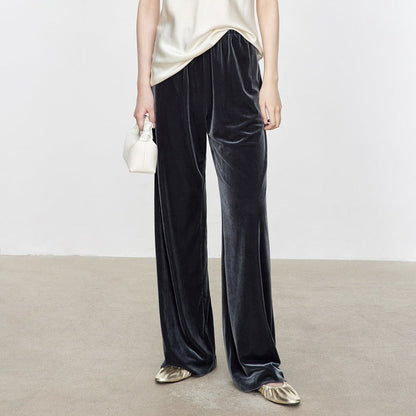 Damen Samt-Hose Bequem Norvielle
