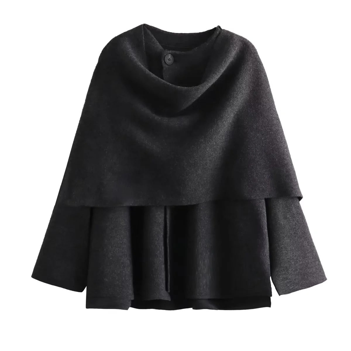 Damen Überjacke Rollkragen Norvielle Elegantes Design