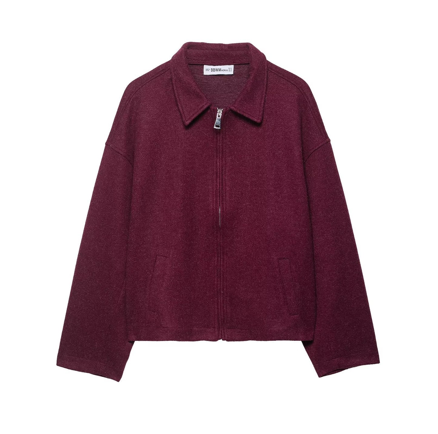 Damen Wolljacke Lässig Norvielle