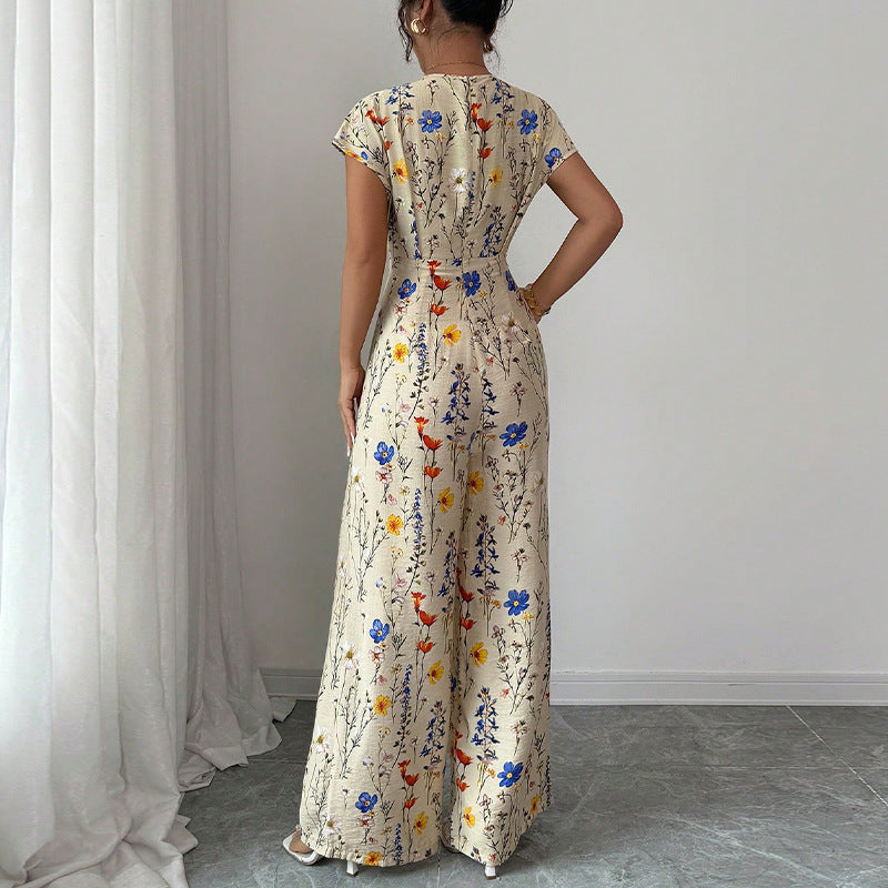 Damen Maxikleid Floralmuster Norvielle