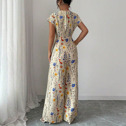 Damen Maxikleid Floralmuster Norvielle