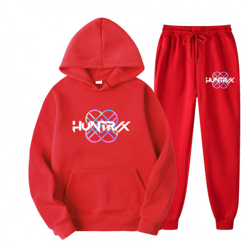 Damen Sweatanzug Modernes Grafikdesign Lässig Norvielle