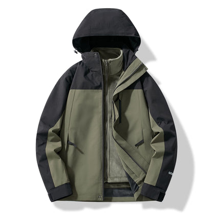 Norvielle Unisex Skijacke Winddicht Wasserdicht