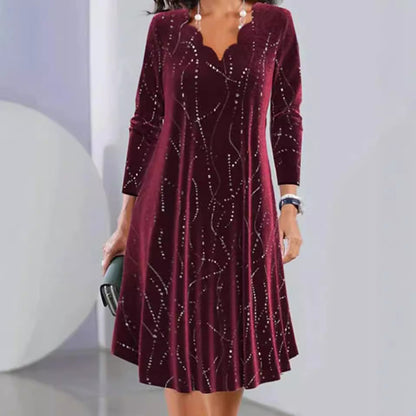 Damen Partykleid Funkelnde Akzente Norvielle - Norvielle