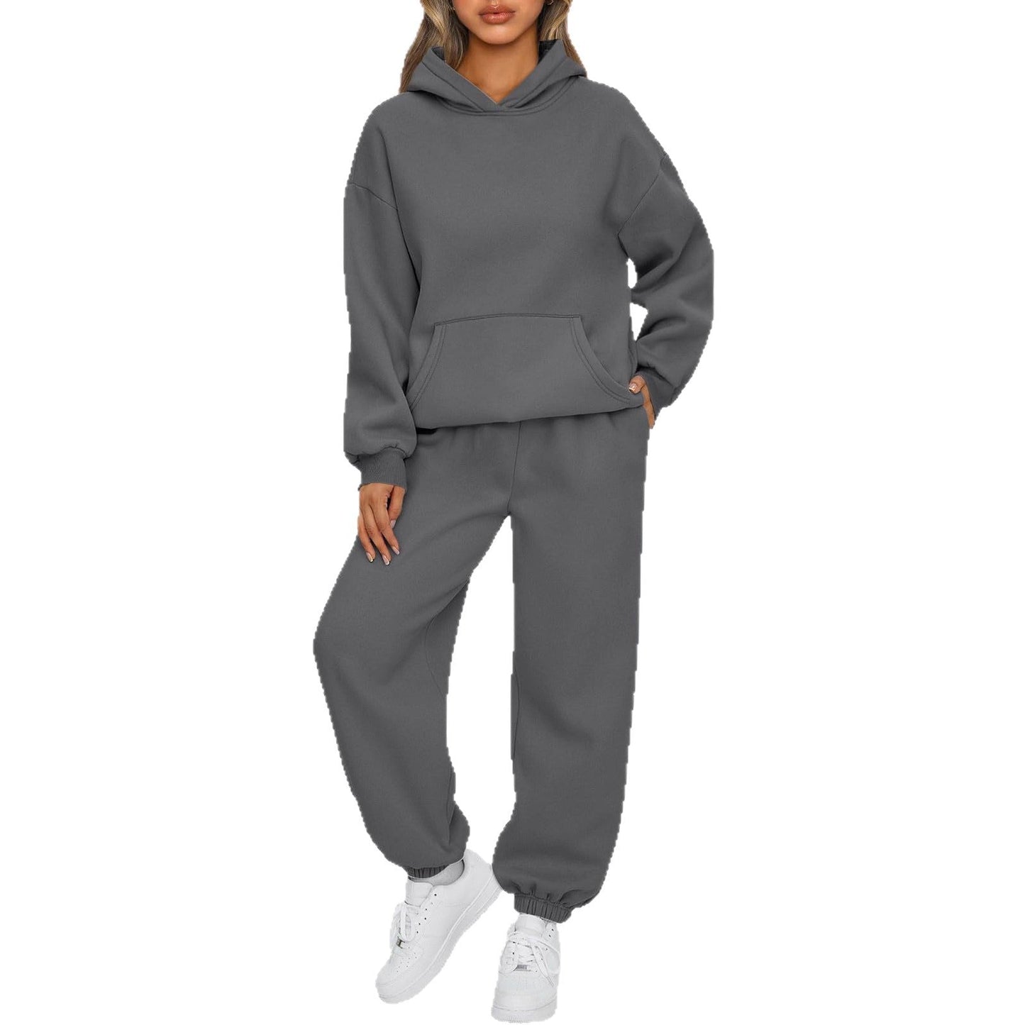 Damen Sportanzug Hoodie Jogginghosen Norvielle Bequem