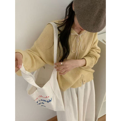 Damen Cardigan mit Kordelzug und Knöpfen Norvielle