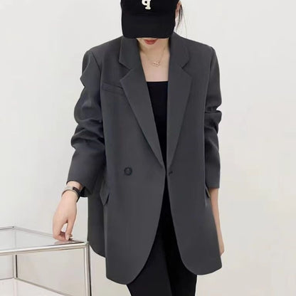 Damen Oversized Blazer Strukturiert Norvielle