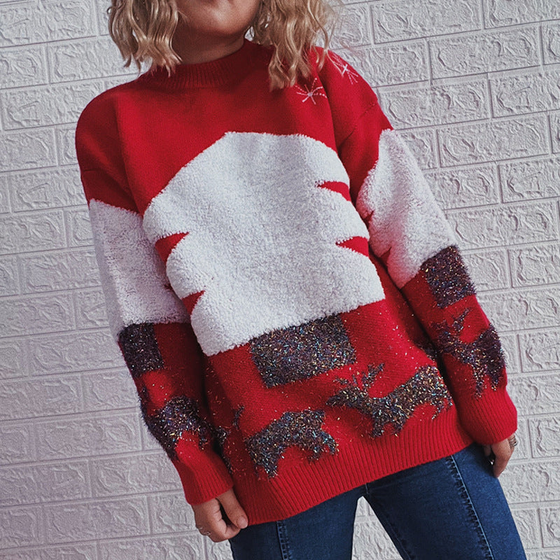 Damen Winterpullover Kuschelig Festlich Norvielle