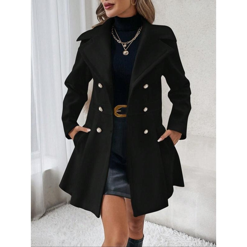 Damen Trenchcoat Tailliert Norvielle