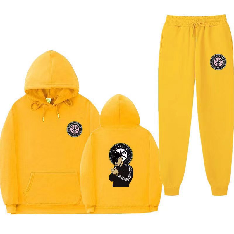 Damen Pullover Set mit Jogginghose und einzigartigem Druck
