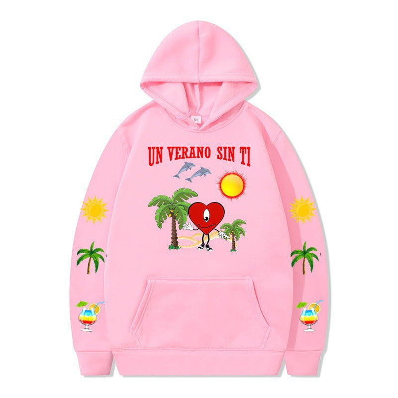 Damen Kapuzenpullover Sommermotiv Bequem Norvielle