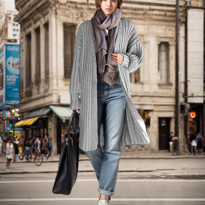 Damen Strickmantel Norvielle