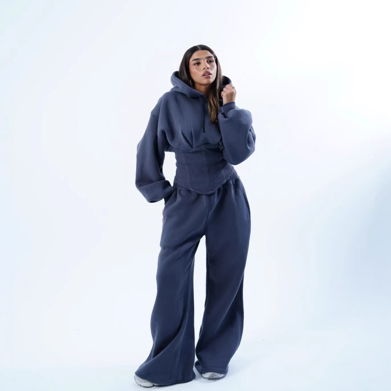 Damen Oversized Hoodie Norvielle Weich