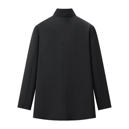 Damen Blazerjacke Lässig Mit Taschen Norvielle